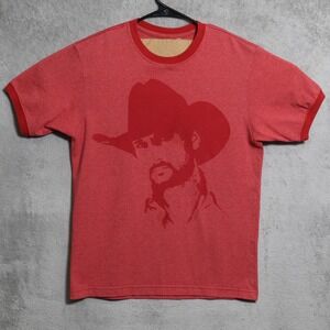 Tim McGraw Shirt Mens Medium Red It's OK I'm With Band Country Music Cowboy USA